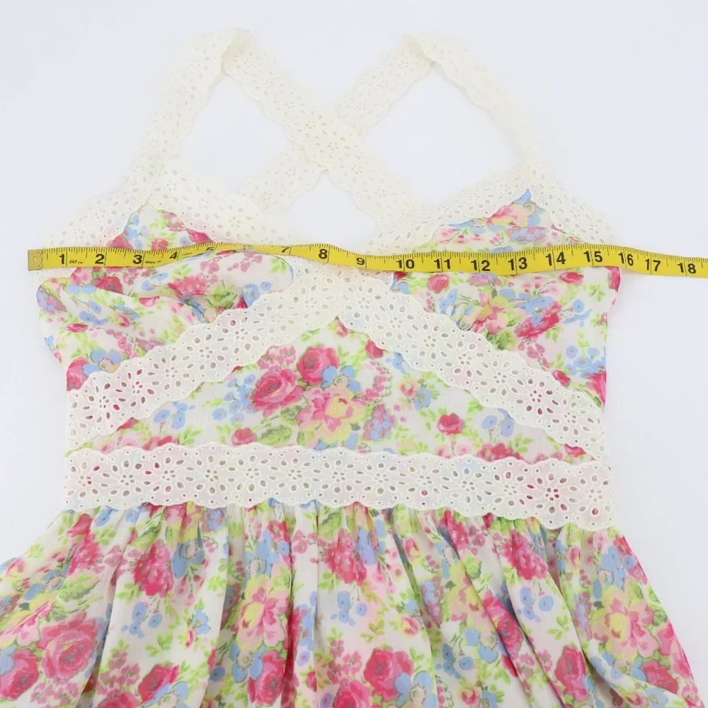 SOLD - NWT Betsey Johnson Floral Mini Dress - Picture 14 of 14